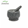 16cm 100% Natural Granite Stone Mortar and Pestle